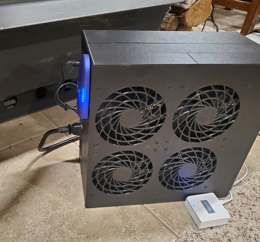 Stealth Miner space heater