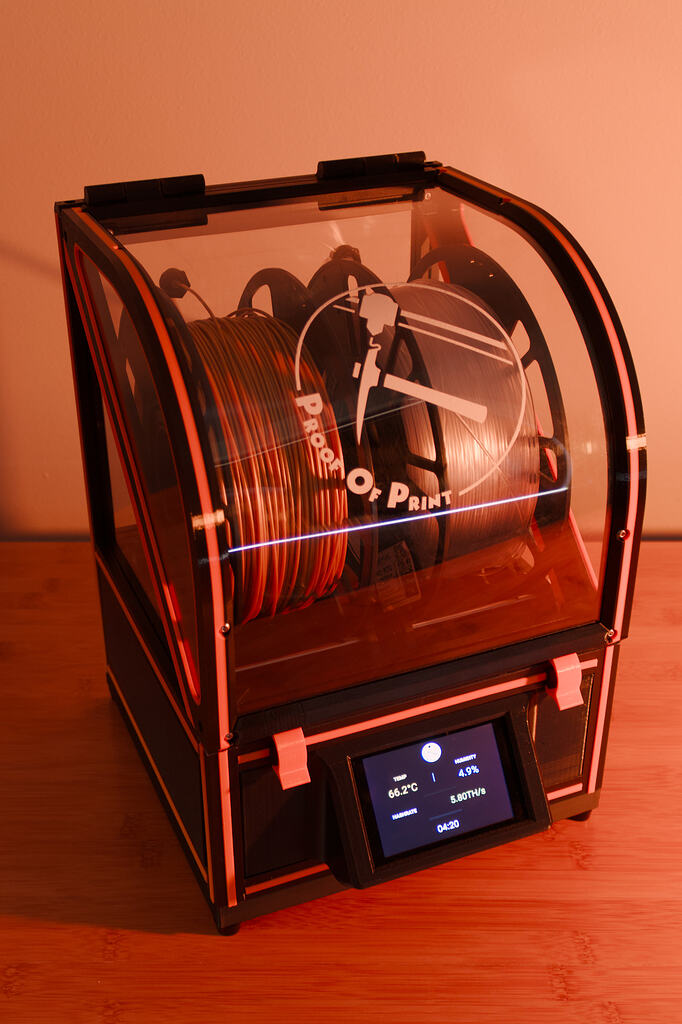 Proof Of Print - Filament Dryer Prototype